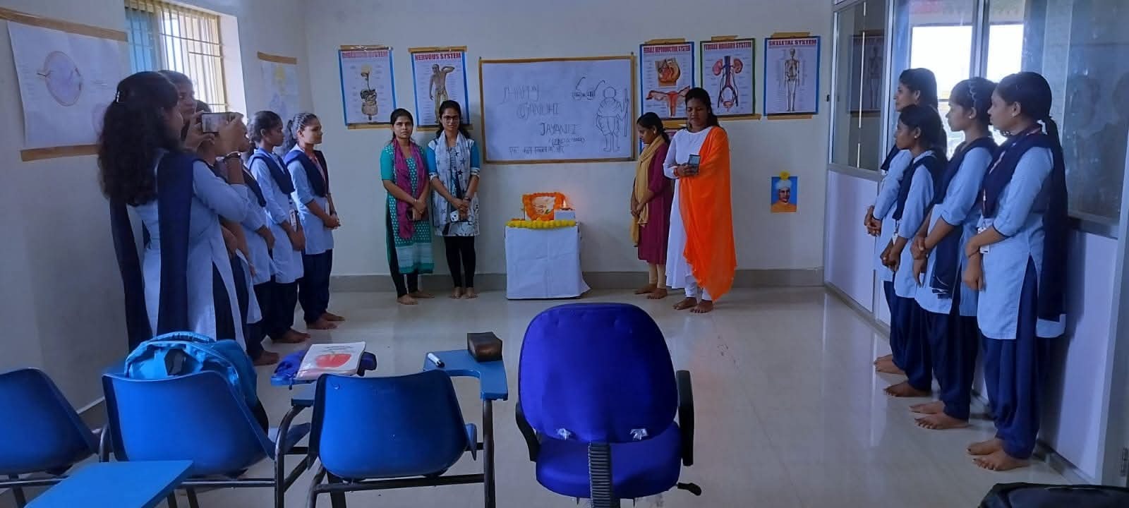 DST Group students being honoured with certificates at a college event